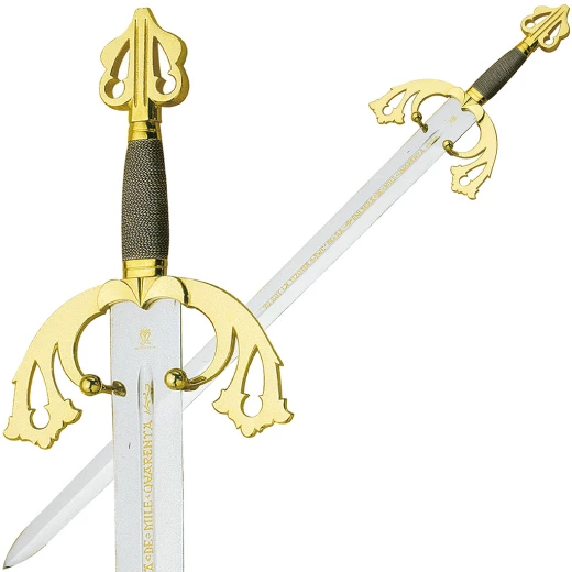 El Cid´s Sword Tizona Gold-plated