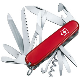Švýcarský nůž Důstojnický Ranger, červený