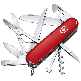 Swiss Officer's knife, Huntsman, red