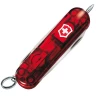 Kleines Taschenwerkzeug Signature Lite, Rot Transparent, mitLED