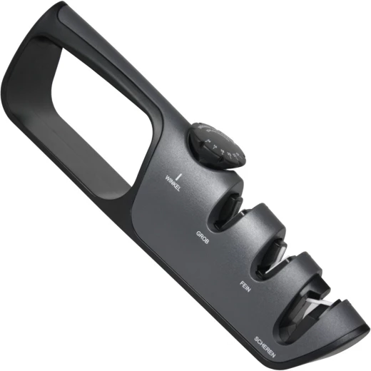 Ostřič nožů a nůžek s nastavitelným úhlem