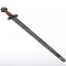 One-handed Viking sword Uffe with optional scabbard
