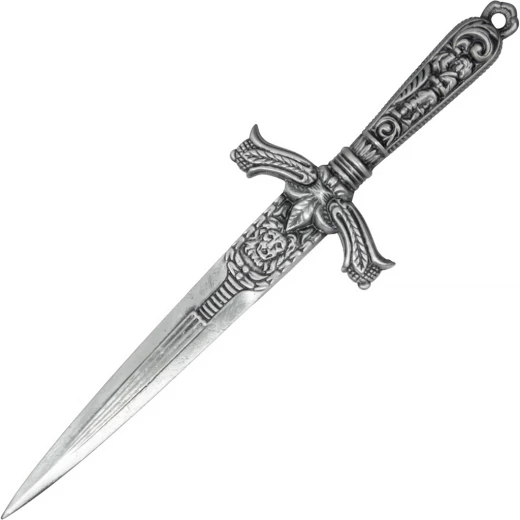 Decorative dagger with a lion emblem on the blade