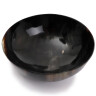 Round bowl made of cow horn 15cm