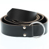 Belt with a ring buckle 185cm