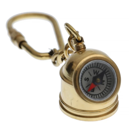 Přívěšek na klíče kompas v potápěčské helmě - Výprodej