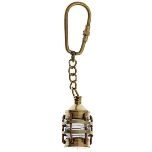 Anchor lantern keychain