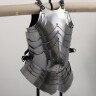 Closed lamellar cuirass with faulds