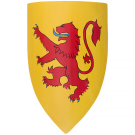 Shield of Robert the Bruce, painted wood