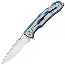 Elegant all-steel pocket knife