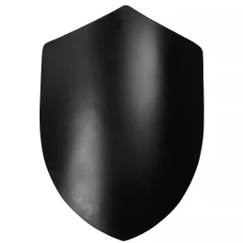 Blank steel heater shield 61x43cm for your own coat of arms