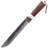 Viking knife with Wooden Handle and Leather Sheath