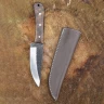 Pracovní nůž s rukojetí z ořešáku
