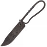 Kovaný nůž 23cm s koženou pochvou