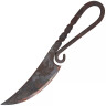Užitkový nůž raného středověku s koženým pouzdrem