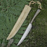 Jídelní nůž 23,5cm s rukojetí ze dřeva shisham