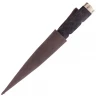 Sgian Dubh with damask blade and scabbard