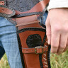 Westernový opasek na dva revolvery