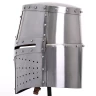 Kreuzritter Topfhelm des 13. Jahrhunderts