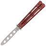 Butterfly training knife red