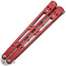 Butterfly training knife red