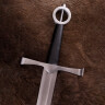Irský gaelský meč s prstencovou hlavicí a pochvou