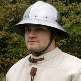 Železný klobouk na šerm, 14. století, síla 1,6mm