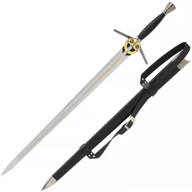 Two-handed sword Witcher with a blunt blade of stainless steel