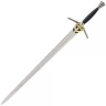 Two-handed sword Witcher with a blunt blade of stainless steel