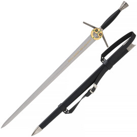 Two-handed Witcher sword with a sharp blade, 1060 carbon steel