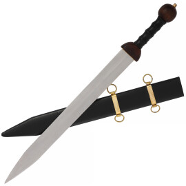 Gladius sword 73cm with black scabbard