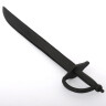 Pirates of Caribbean Cutlass Wooden Sword Bow Guard Saber Black