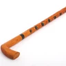 Wooden walking cane, hand-carved and painted - Sale