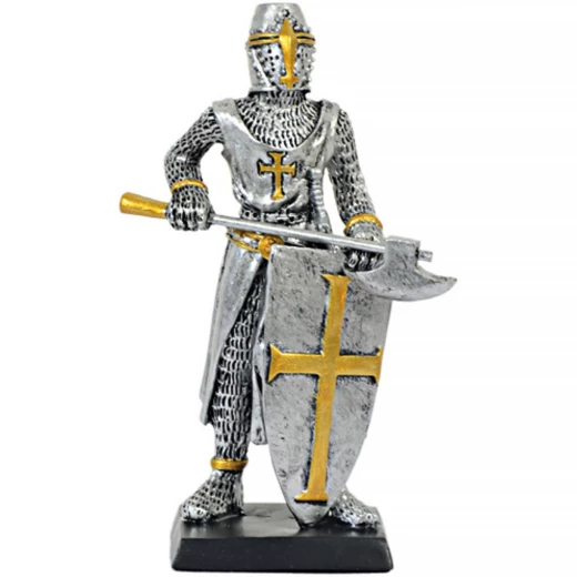 Crusader Knight with axe & shield