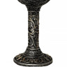 Křižácký pohár, stříbrné barvy, částečně bronzovaný