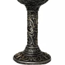 Crusader goblet, silver-colored, partially bronzed
