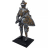 Knight with sword dragon shield
