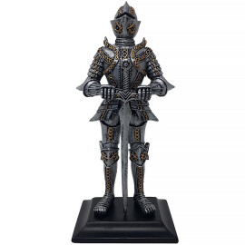 Knight guard with sword figure