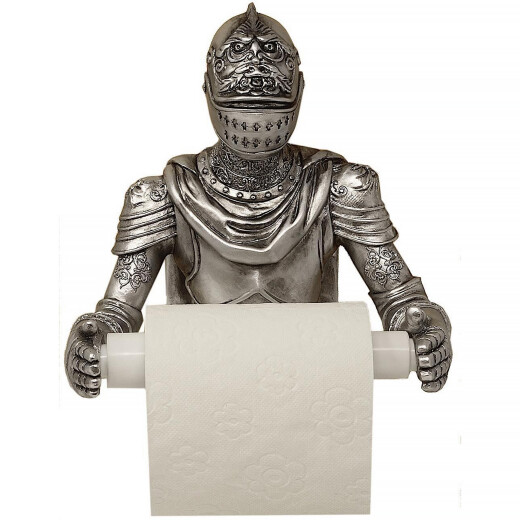 Toilet roll holder Medieval Knight