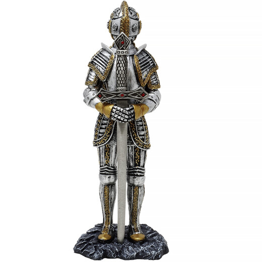 Ritter Figur mit Schwert-Brieföffner
