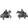 Fridge Magnets – Mounted Knights, Set of 12