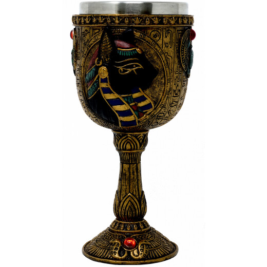Egyptian chalice Bastet, goddess of fertility