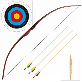 Youth 50" longbow set Rattan from 9 years