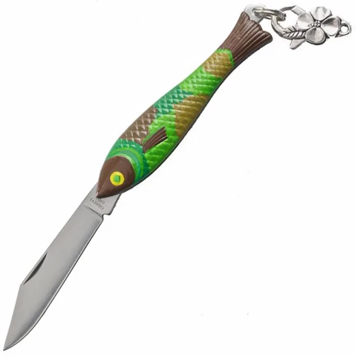 Kleines Taschenmesser Fisch Camouflage 130-NZn-1