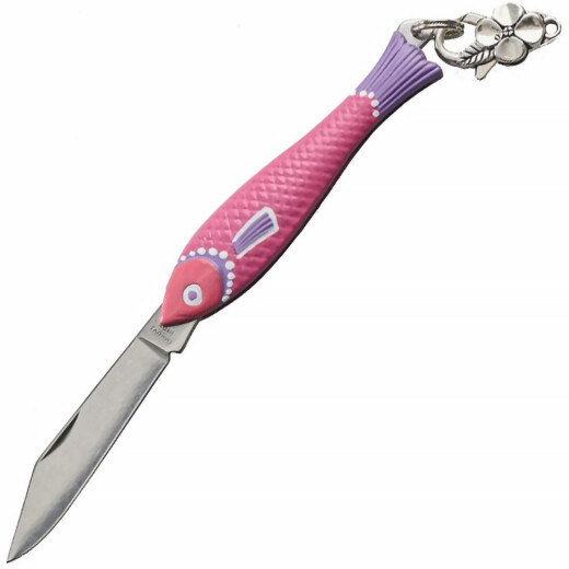 Knife Little Fish Pink 130-NZn-1