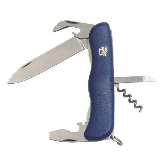 Kapesní zavírací nůž Praktik modrý 115-NH-5/AK