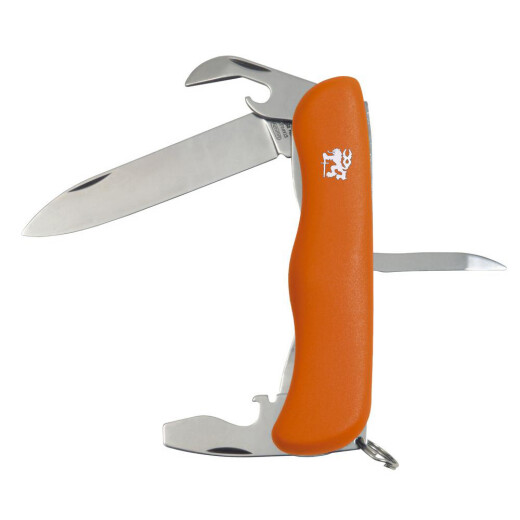 Pocket folding knife Praktik orange 115-NH-4/CK