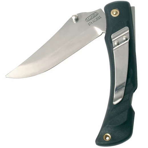 Pocket folding knife Buckle Crocodile black 243-NH-1/C