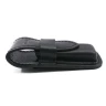 Black leather case with plug-in flap 241-NH-1
