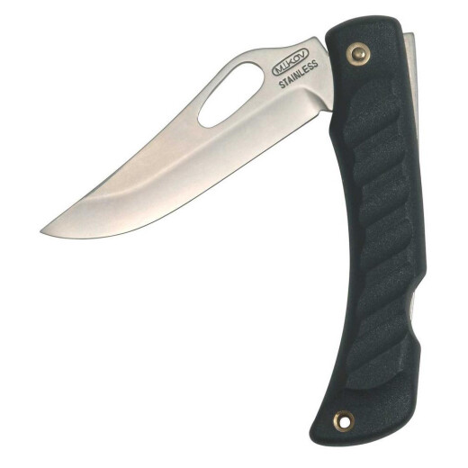 Pocket folding knife Crocodile black 243-NH-1/B